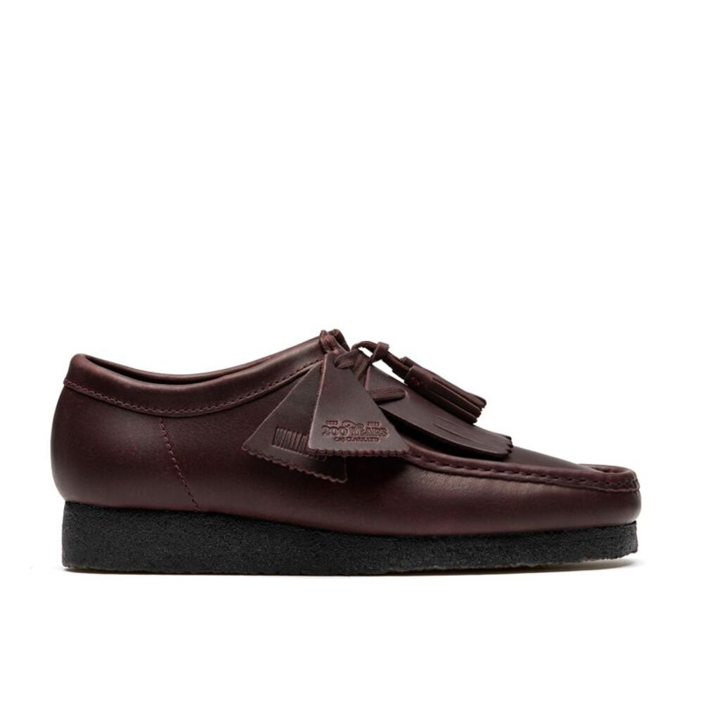 Clarks Mens Wallabee Red Shoes (NWT)